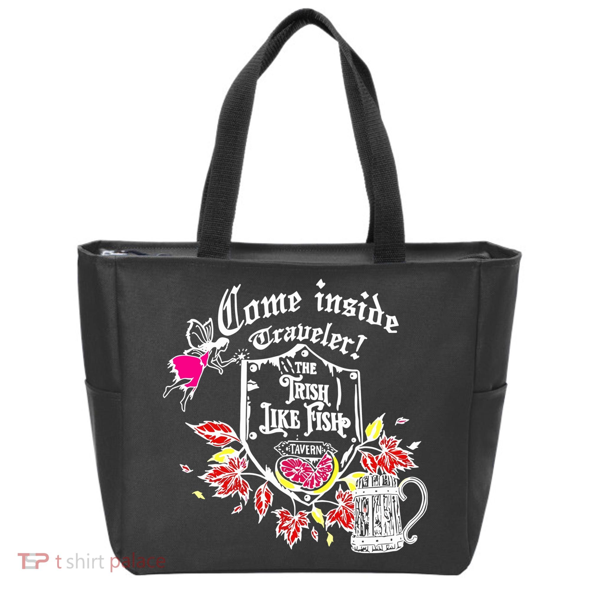 Trisha Paytas Come Inside Traveler The Trish Like Fish Tavern Tote Bag