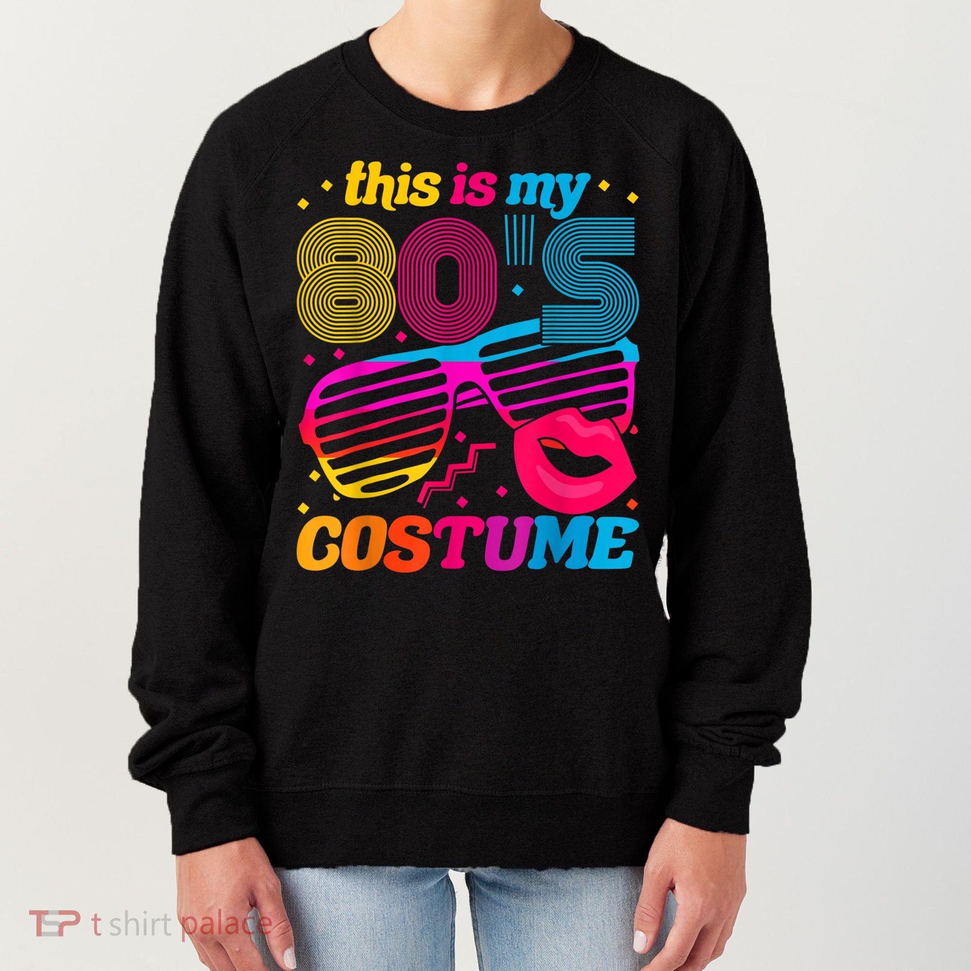 Theme Party Costume 80s Women's Sweatshirt