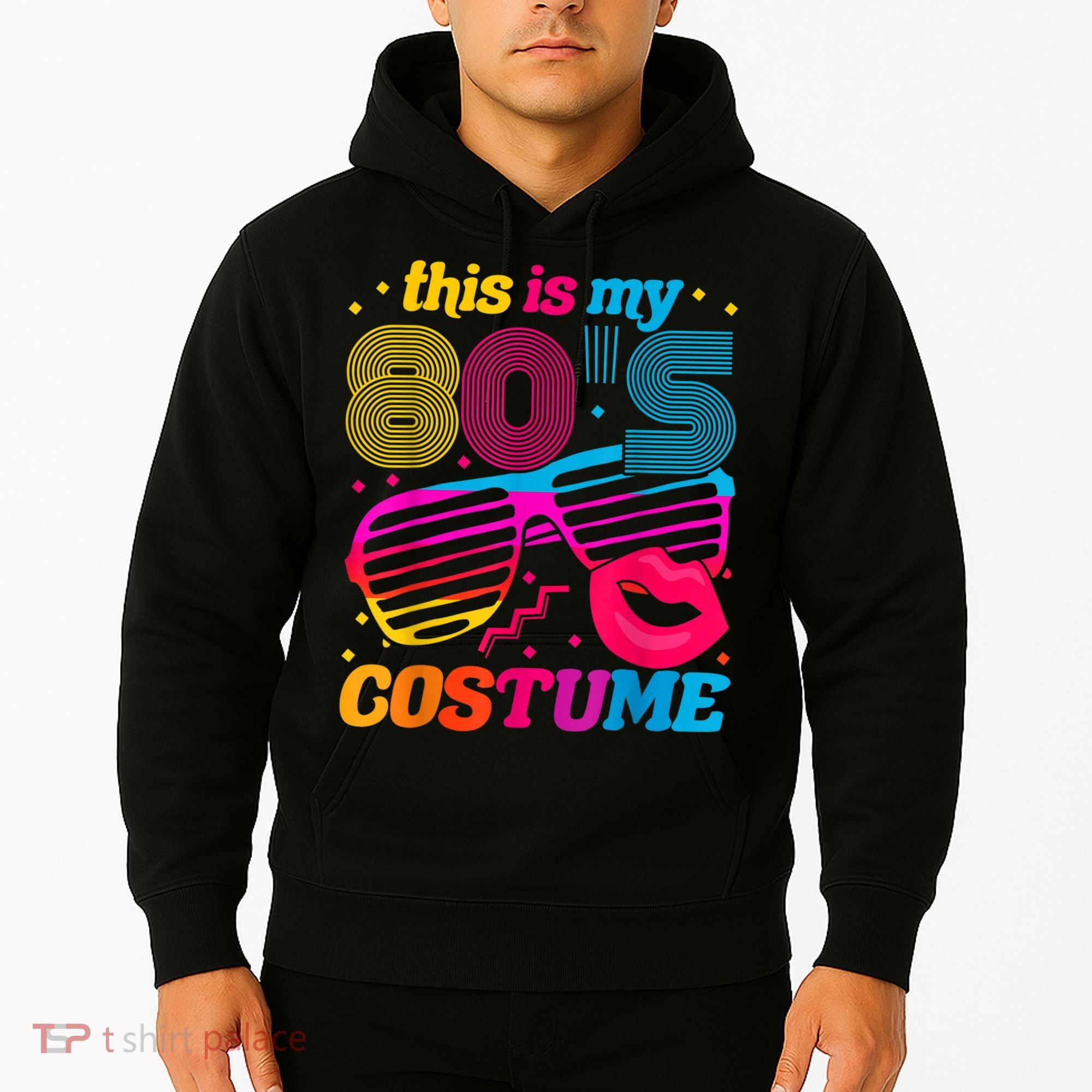 Theme Party Costume 80s Hoodie
