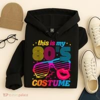 Theme Party Costume 80s Hoodie thumb 4