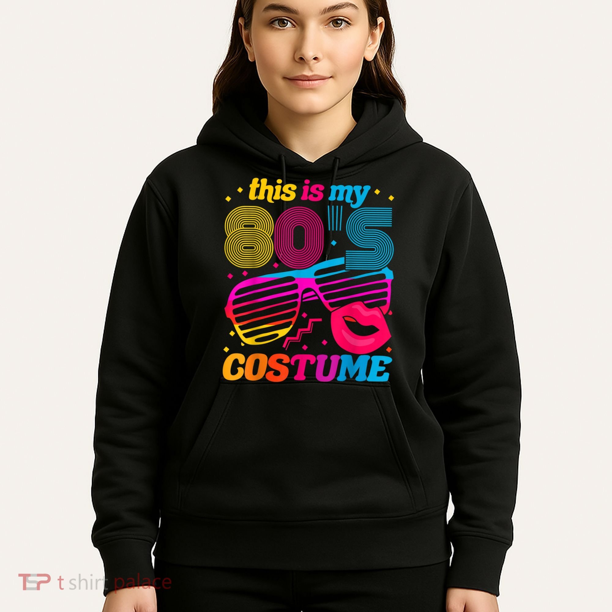 Theme Party Costume 80s Hoodie