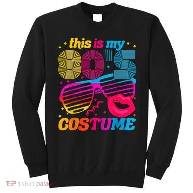 Theme Party Costume 80s Sweatshirt