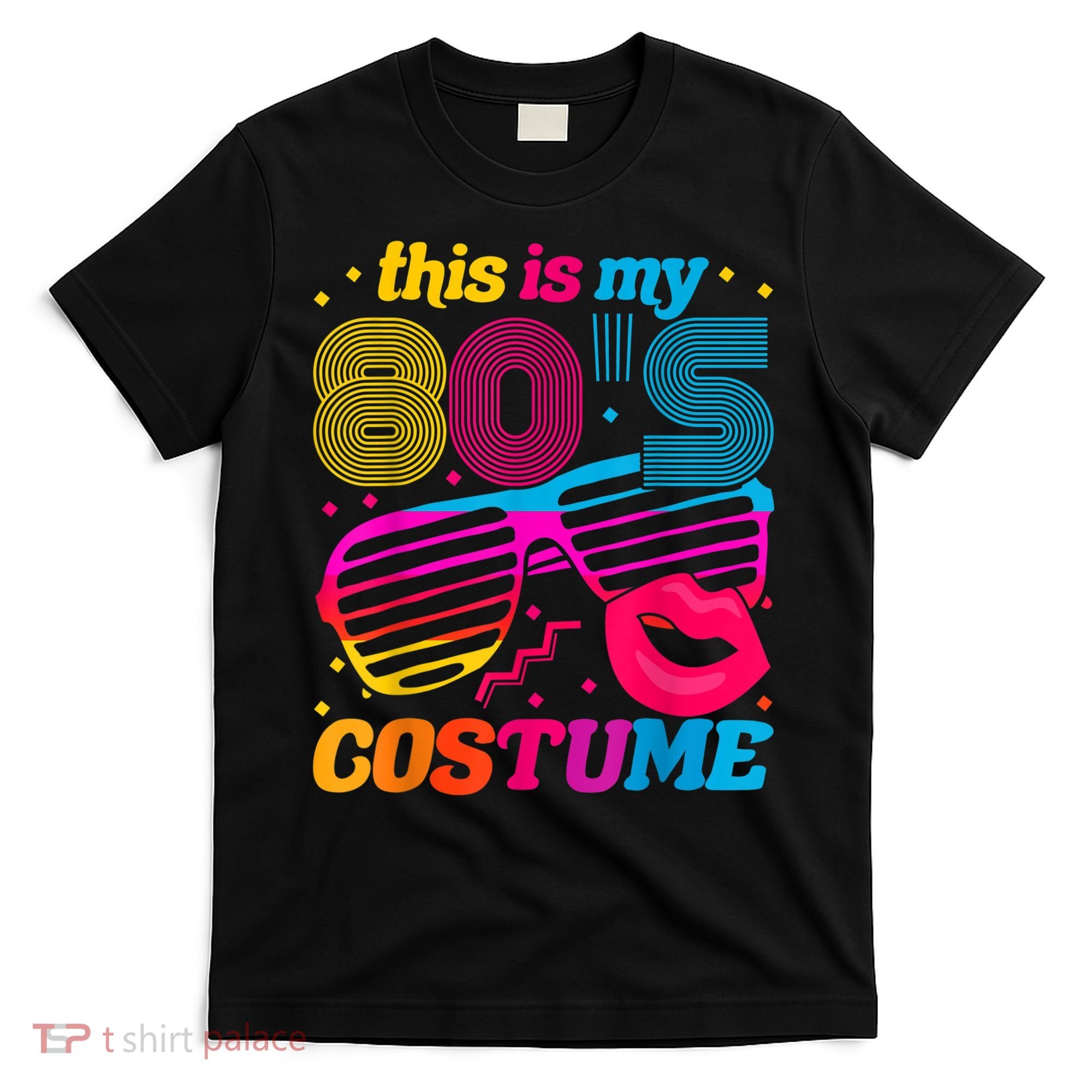Theme Party Costume 80s T-Shirt