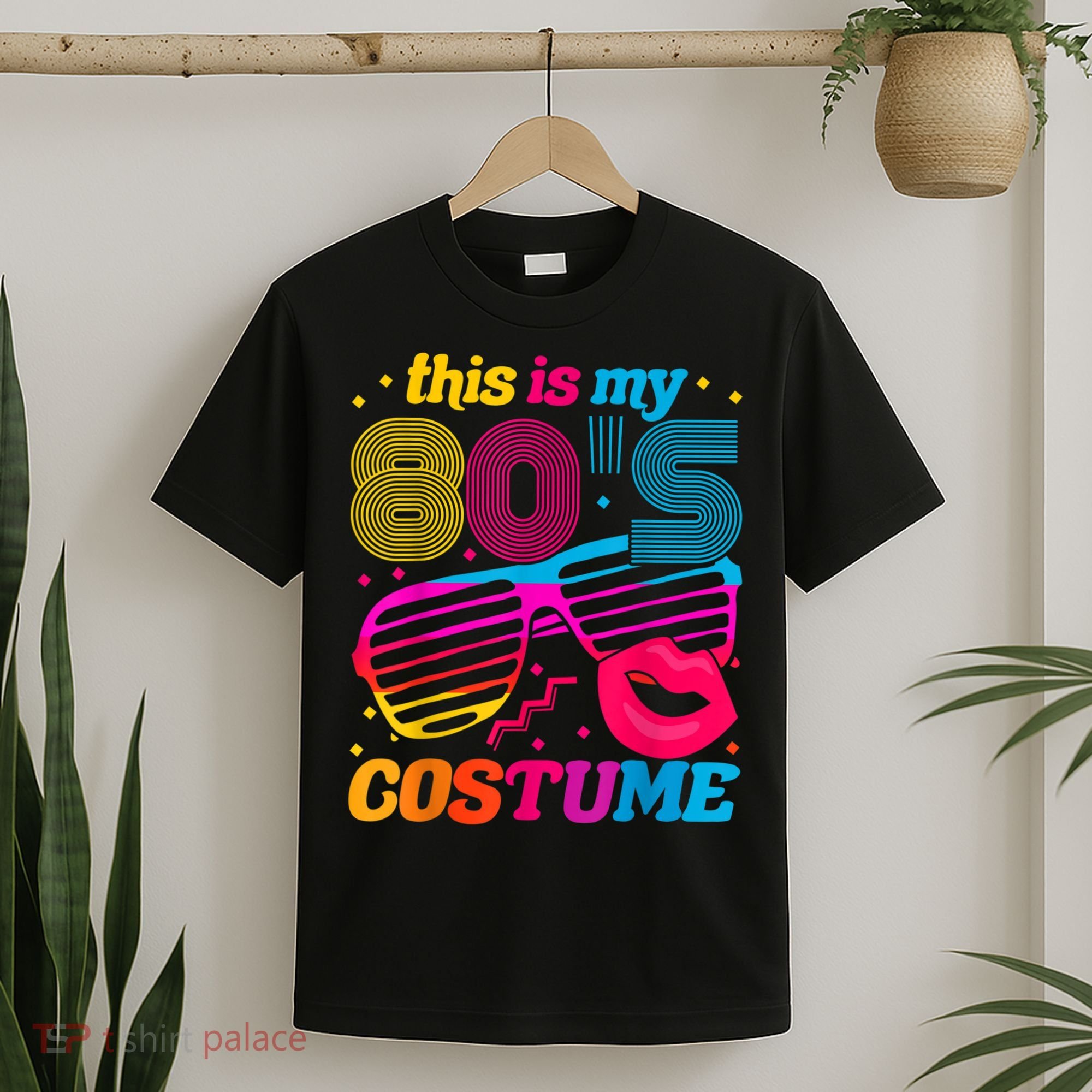 Theme Party Costume 80s T-Shirt