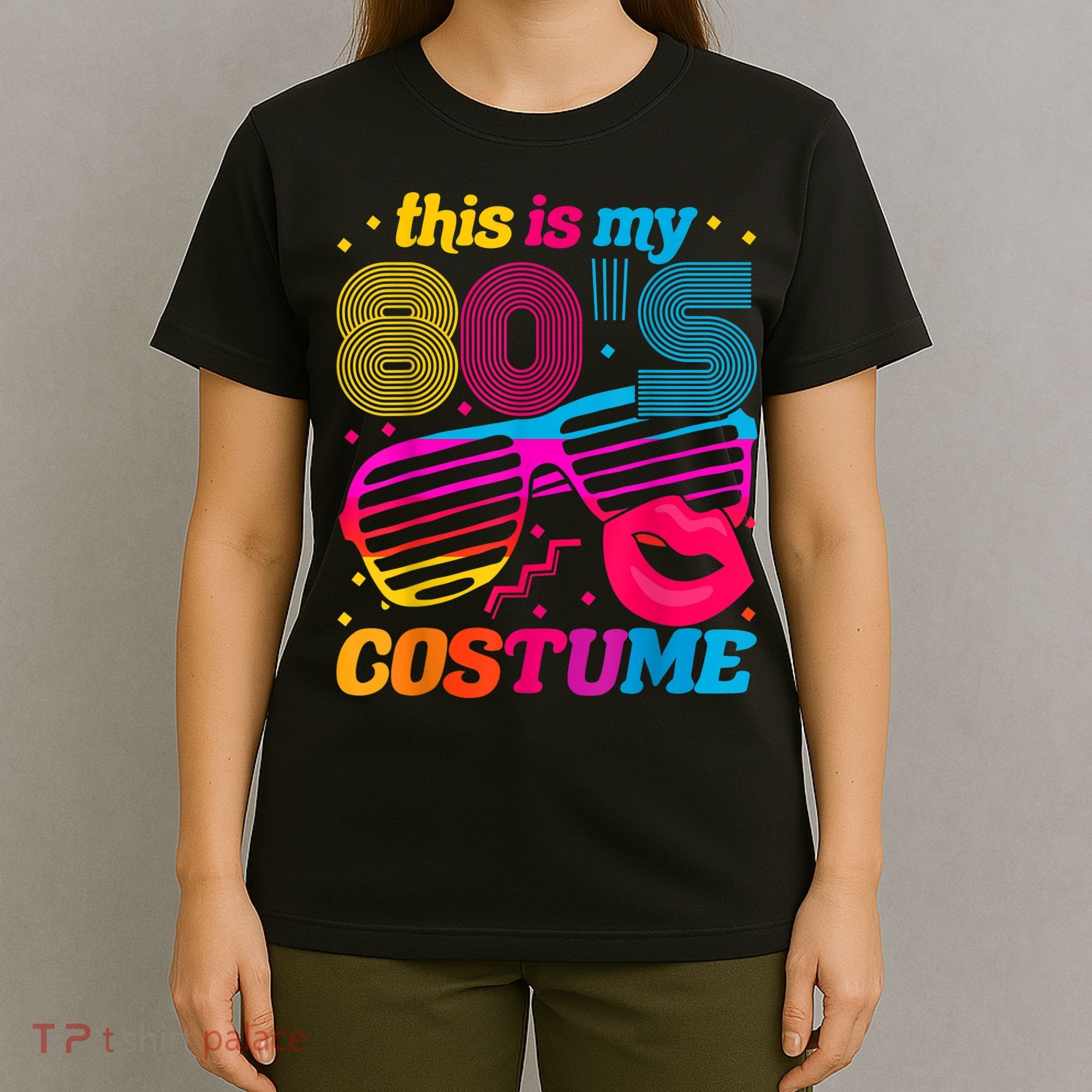 Theme Party Costume 80s T-Shirt