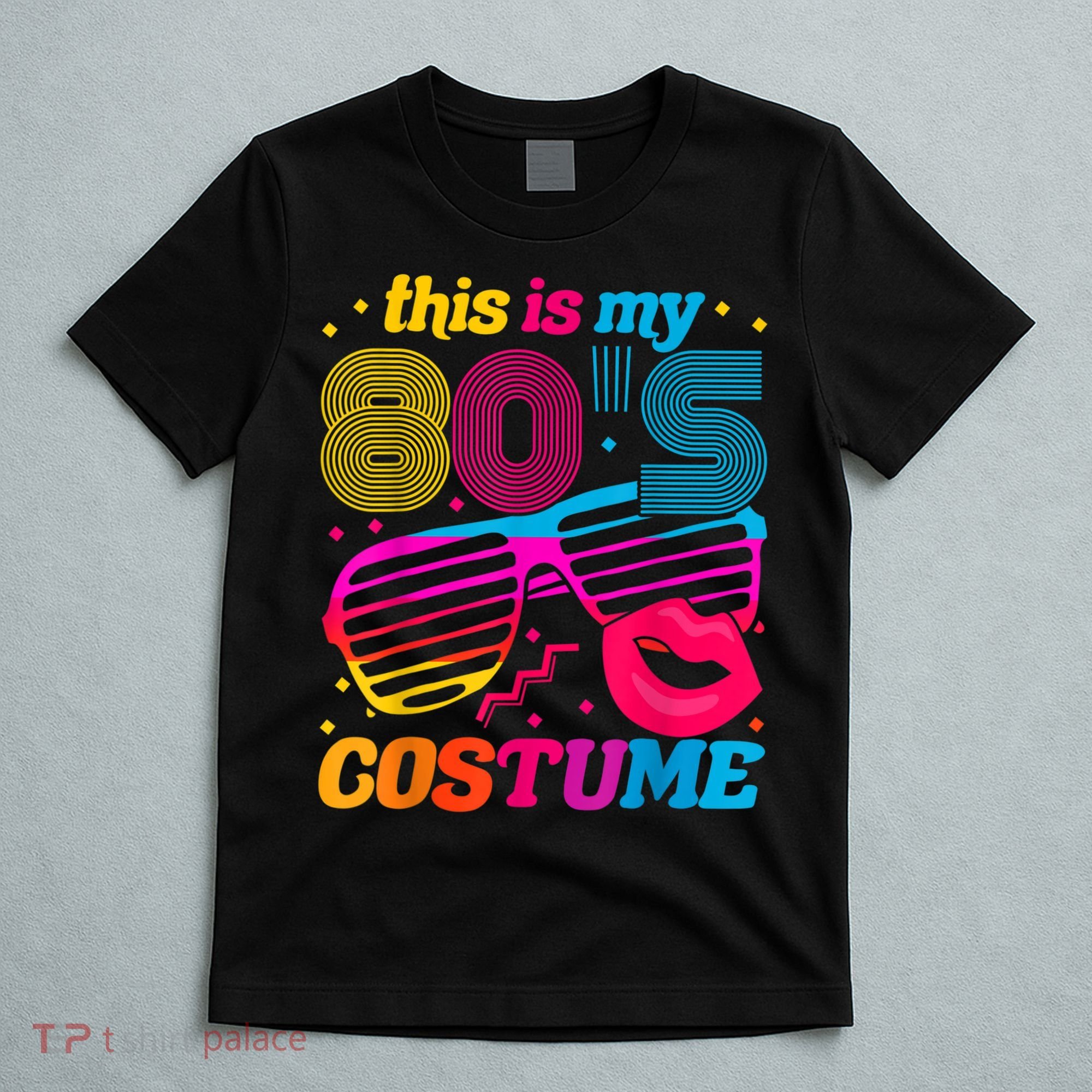 Theme Party Costume 80s T-Shirt