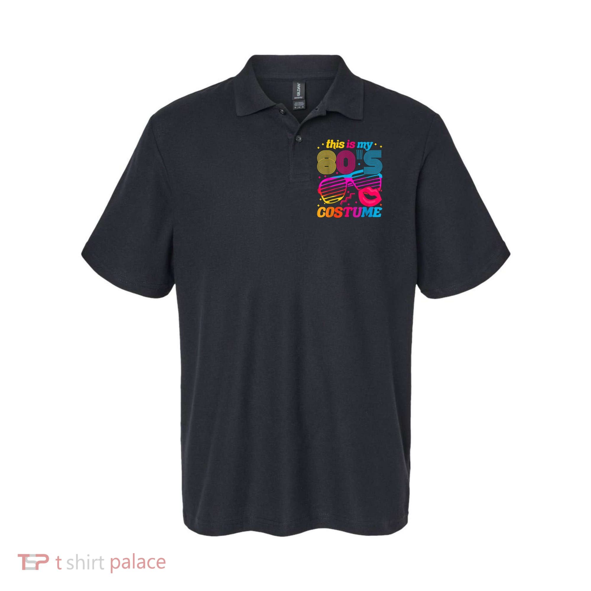 Theme Party Costume 80s Polo