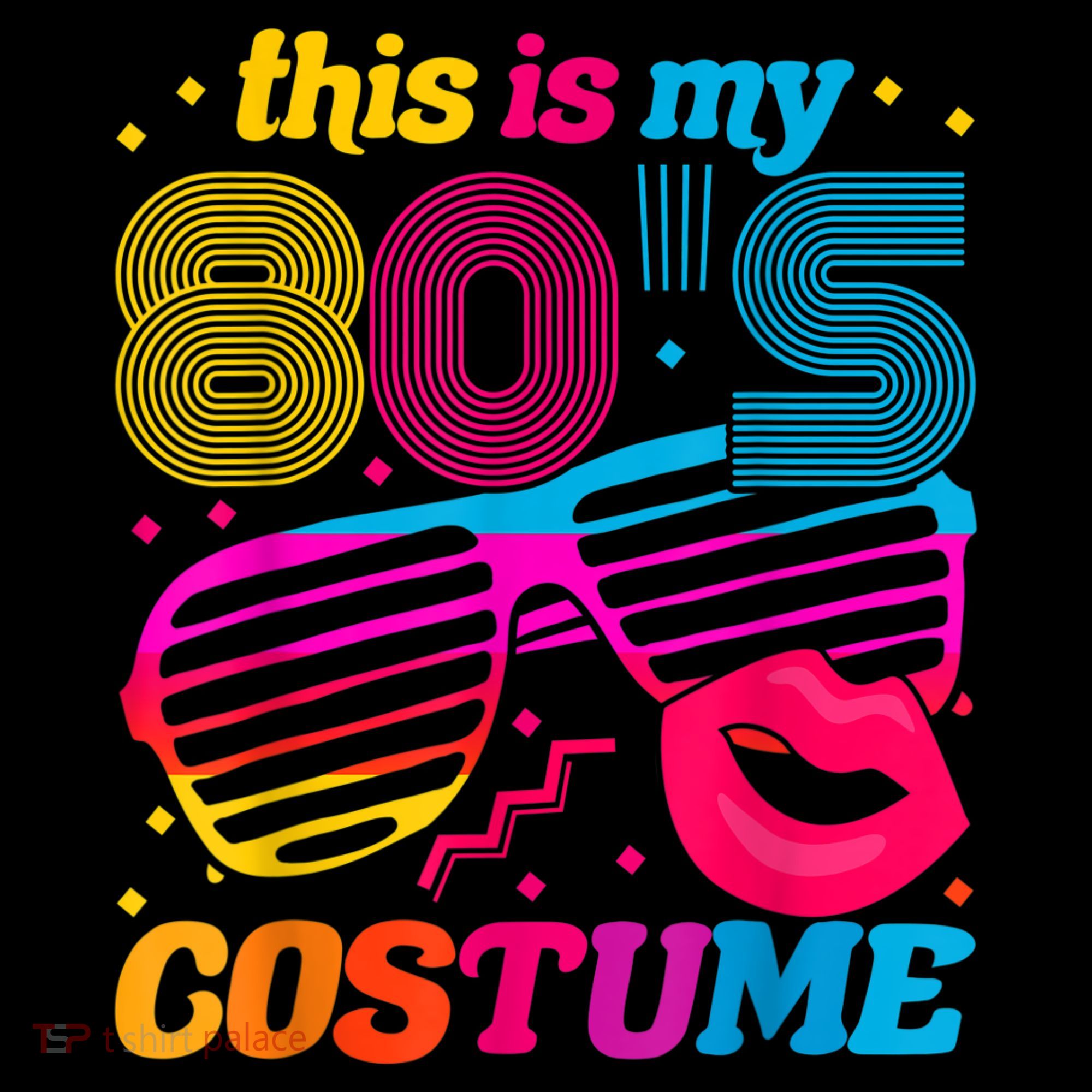 Theme Party Costume 80s Women's Hoodie