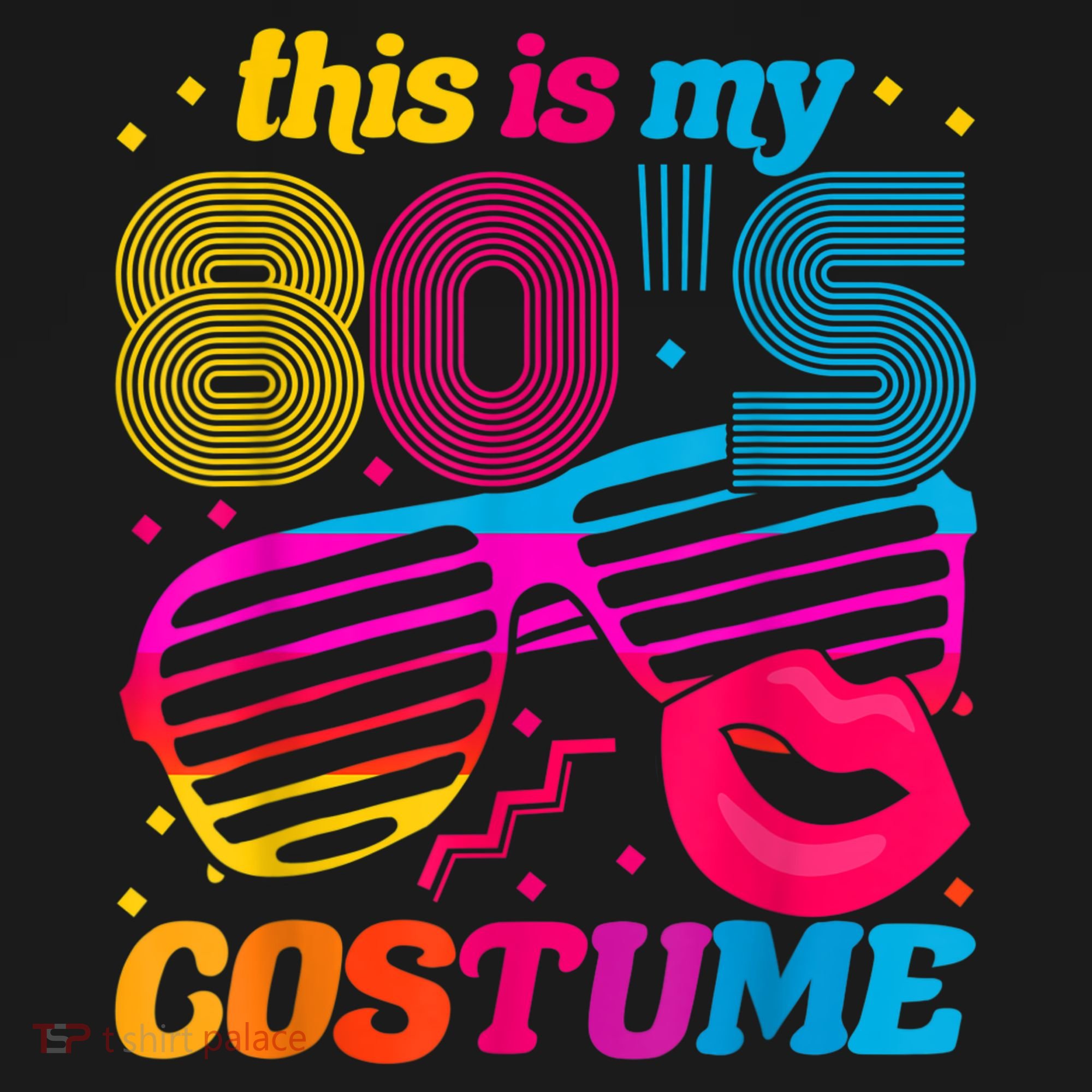 Theme Party Costume 80s Ornament