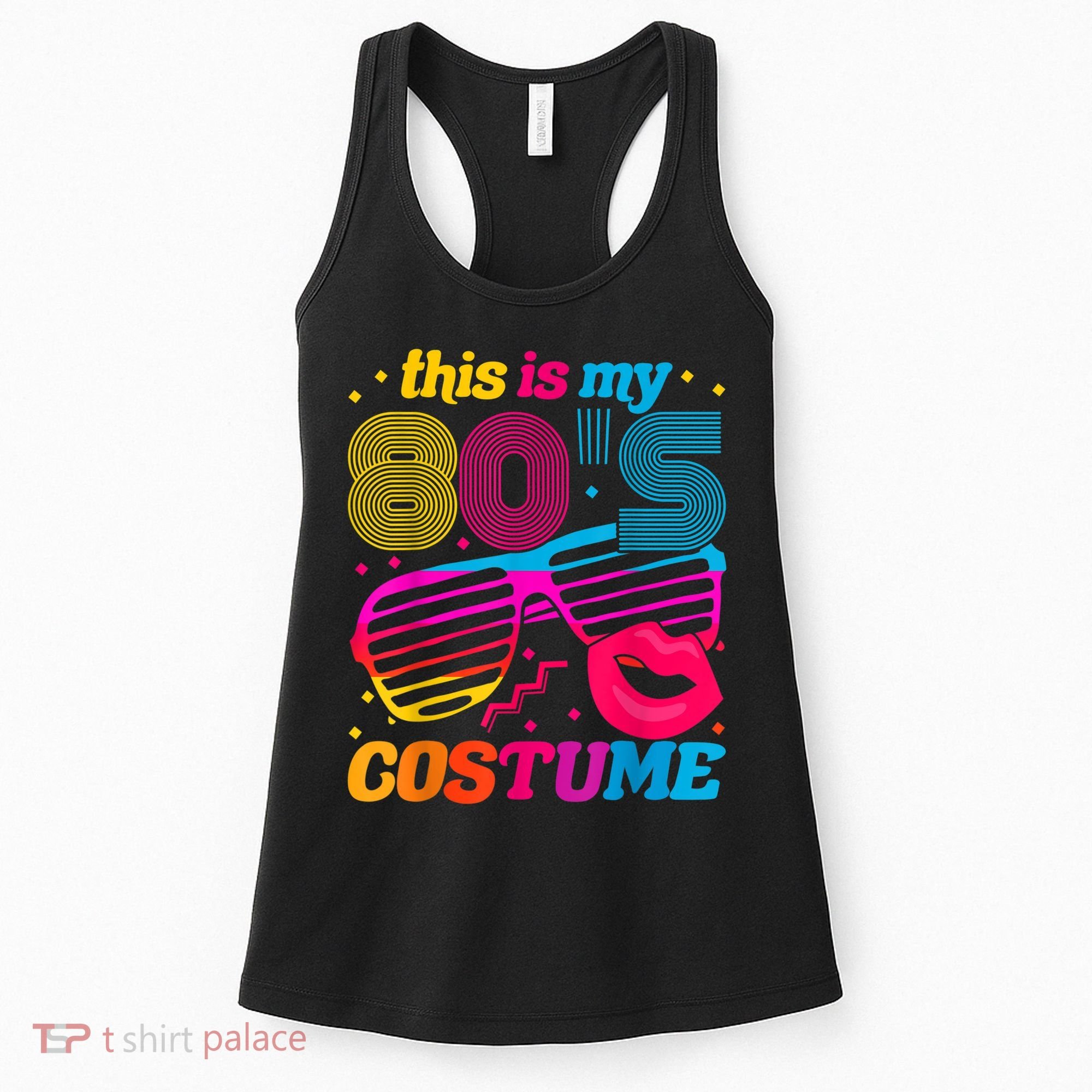 Theme Party Costume 80s Women's Tank Top
