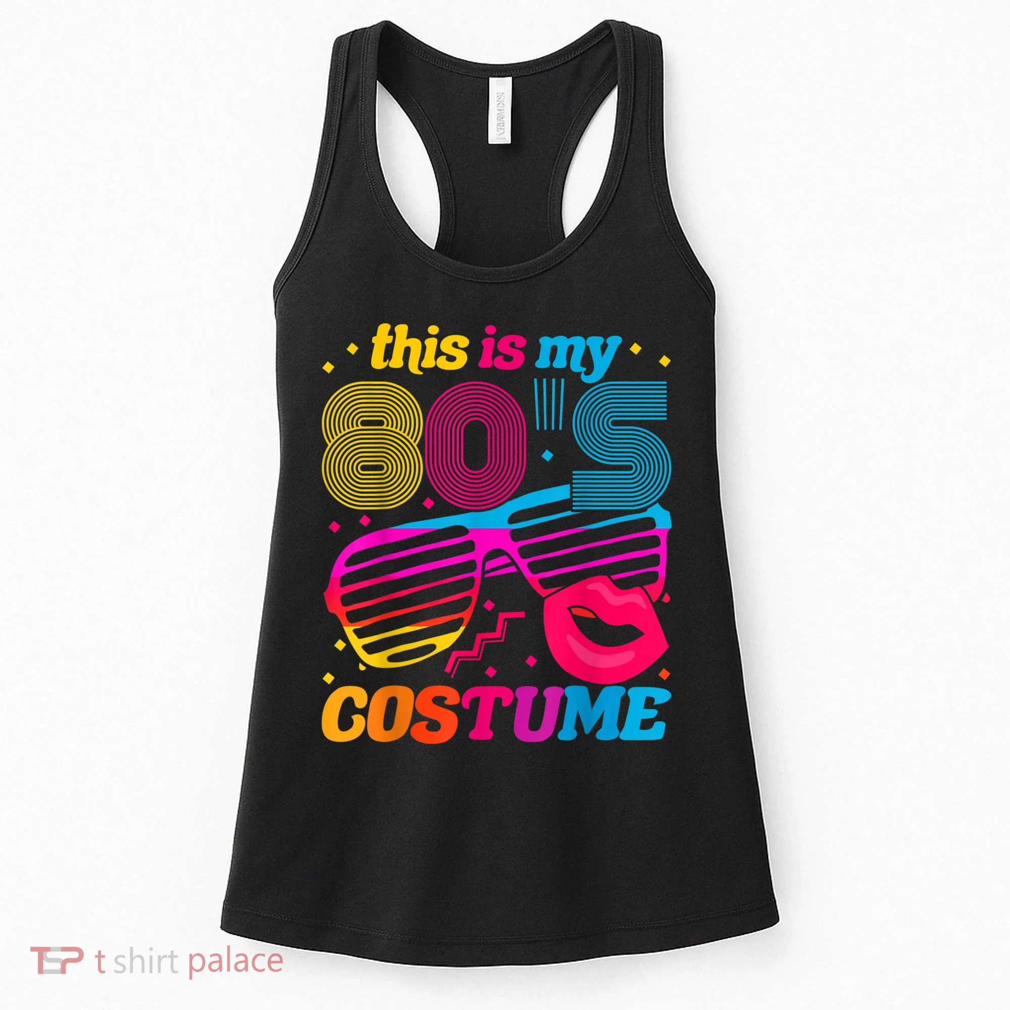Theme Party Costume 80s Women's Tank Top