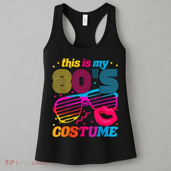 Theme Party Costume 80s Women's Tank Top
