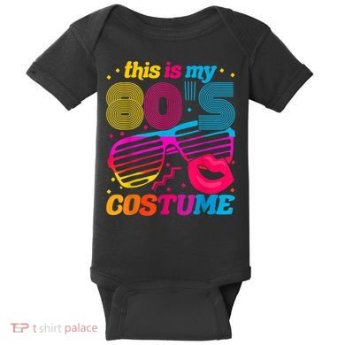 Theme Party Costume 80s Baby Bodysuit