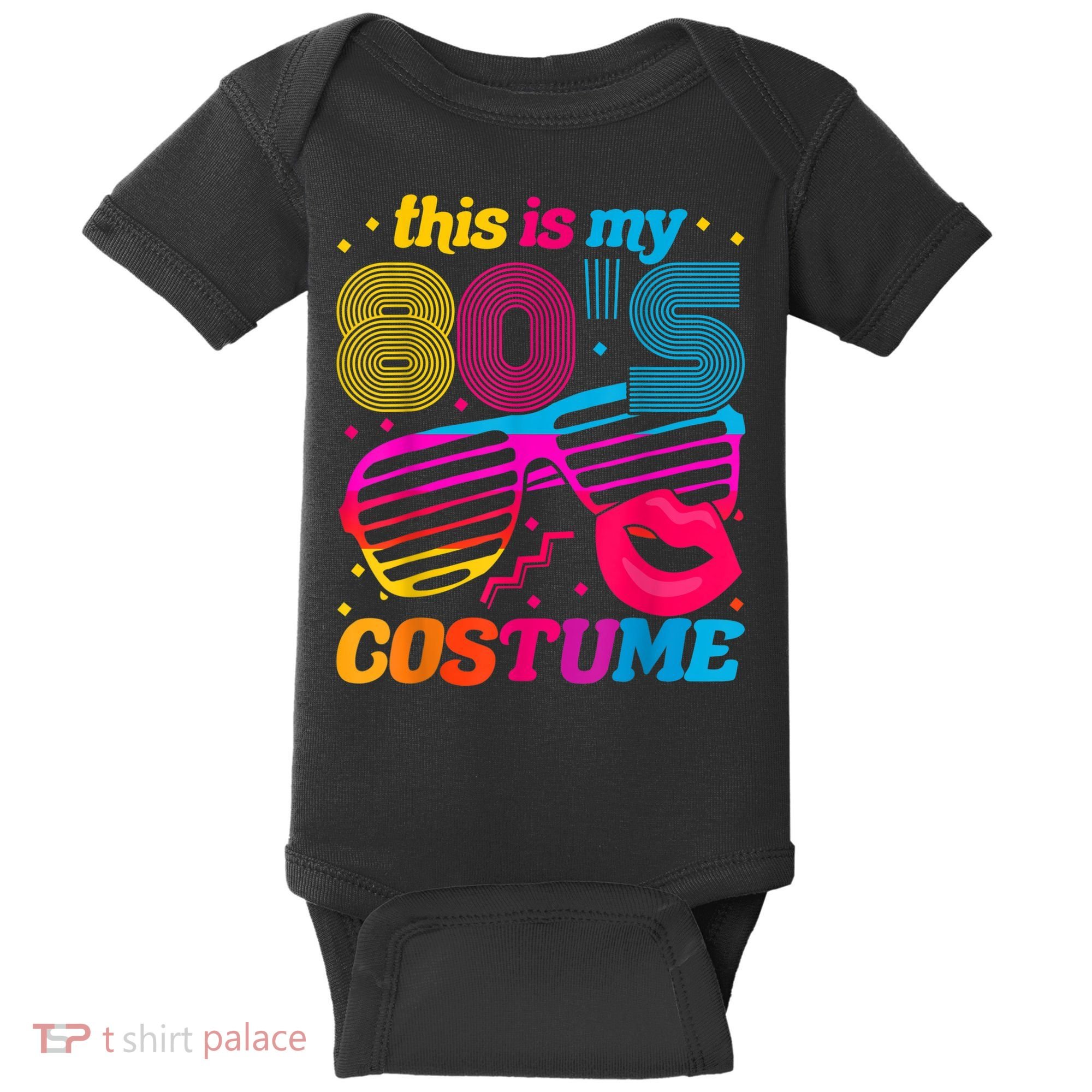 Theme Party Costume 80s Baby Bodysuit