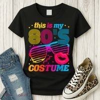 Theme Party Costume 80s Women's T-Shirt thumb 3