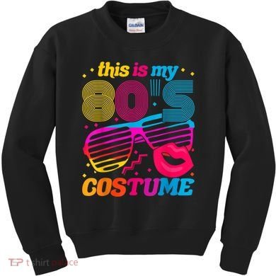 Theme Party Costume 80s Kids Sweatshirt