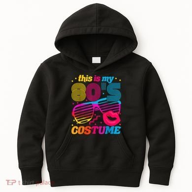 Theme Party Costume 80s Kids Hoodie