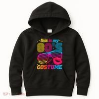 Theme Party Costume 80s Kids Hoodie thumb 0