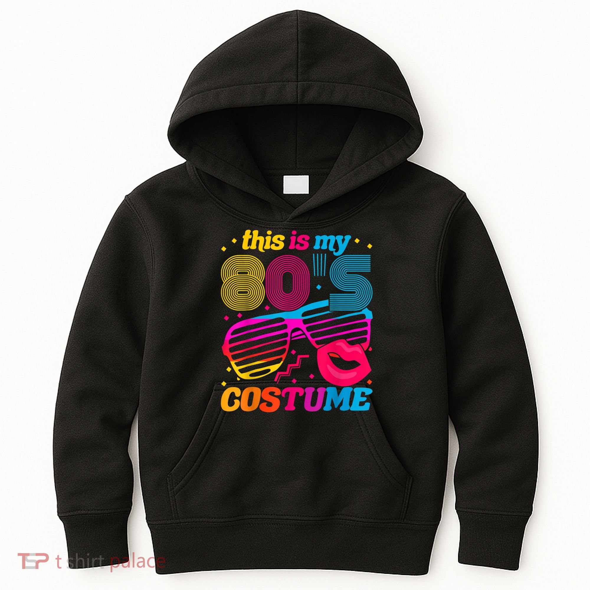 Theme Party Costume 80s Kids Hoodie