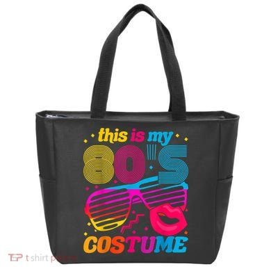 Theme Party Costume 80s Tote Bag