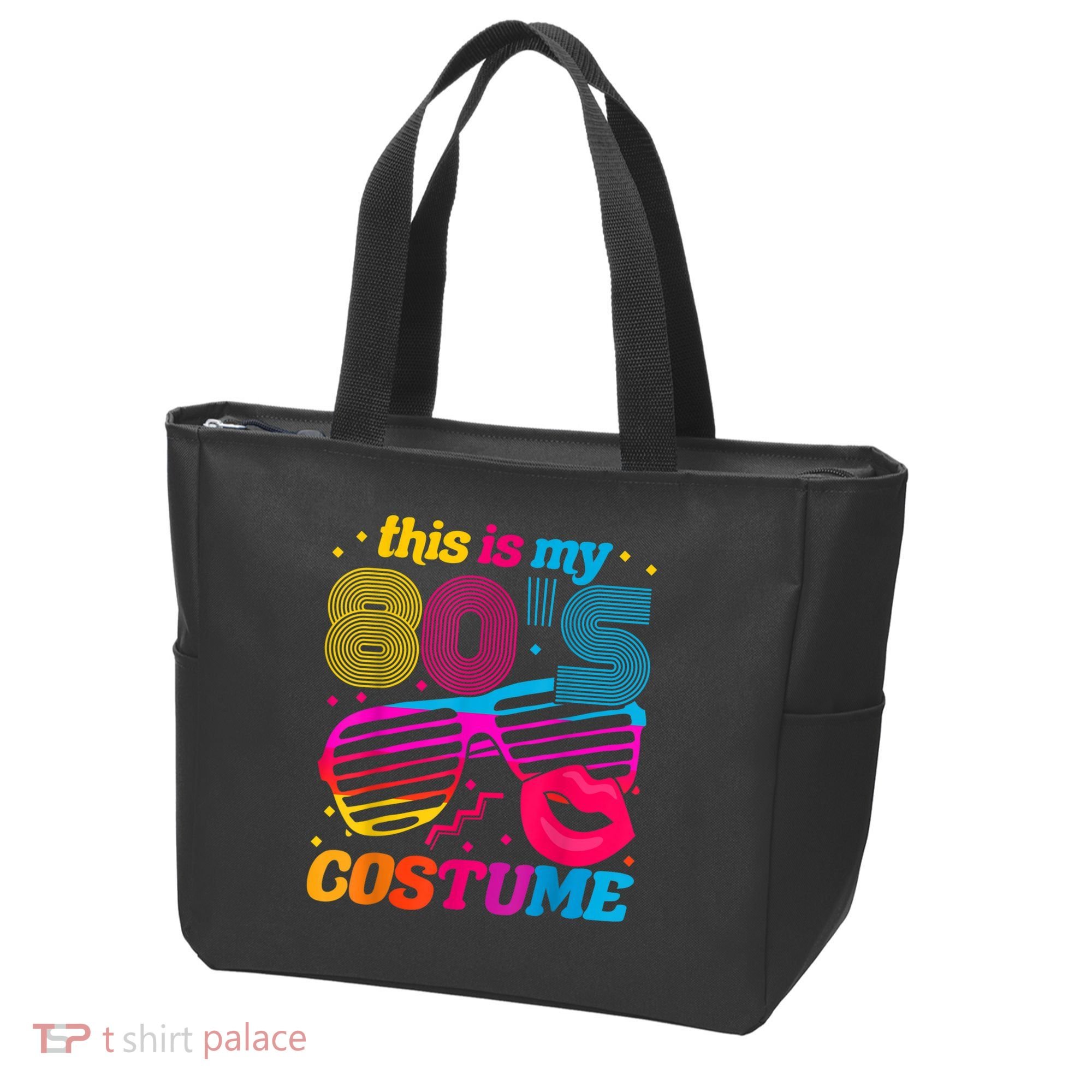 Theme Party Costume 80s Tote Bag