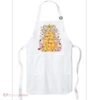 Teacher Pencil Christmas Tree Apron thumb 0