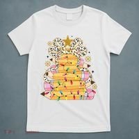 Teacher Pencil Christmas Tree T-Shirt thumb 5