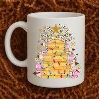 Teacher Pencil Christmas Tree Coffee Mug thumb 2