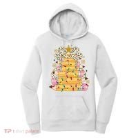Teacher Pencil Christmas Tree Women's Hoodie thumb 0
