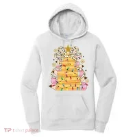 Teacher Pencil Christmas Tree Women's Hoodie thumb 0