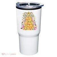 Teacher Pencil Christmas Tree Tumbler thumb 0
