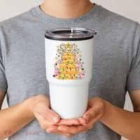 Teacher Pencil Christmas Tree Tumbler thumb 2