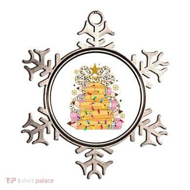Teacher Pencil Christmas Tree Ornament