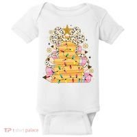 Teacher Pencil Christmas Tree Baby Bodysuit thumb 0