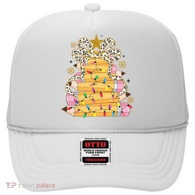 Teacher Pencil Christmas Tree Hat