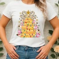 Teacher Pencil Christmas Tree Women's T-Shirt thumb 2