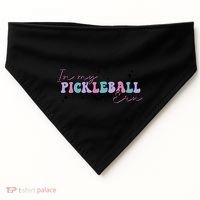 Trendy Pickleball Coach With Saying In My Pickleball Era Funny Gift USA-Made Doggie Bandana thumb 0