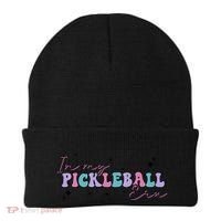 Trendy Pickleball Coach With Saying In My Pickleball Era Funny Gift Beanie thumb 0