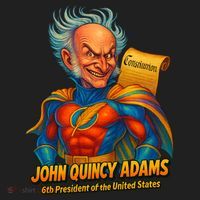 The Presidential Chronicles John Quincy Adams Women's Sweatshirt thumb 2