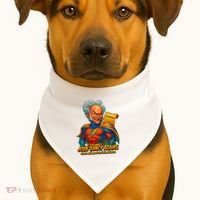 The Presidential Chronicles John Quincy Adams USA-Made Doggie Bandana thumb 1