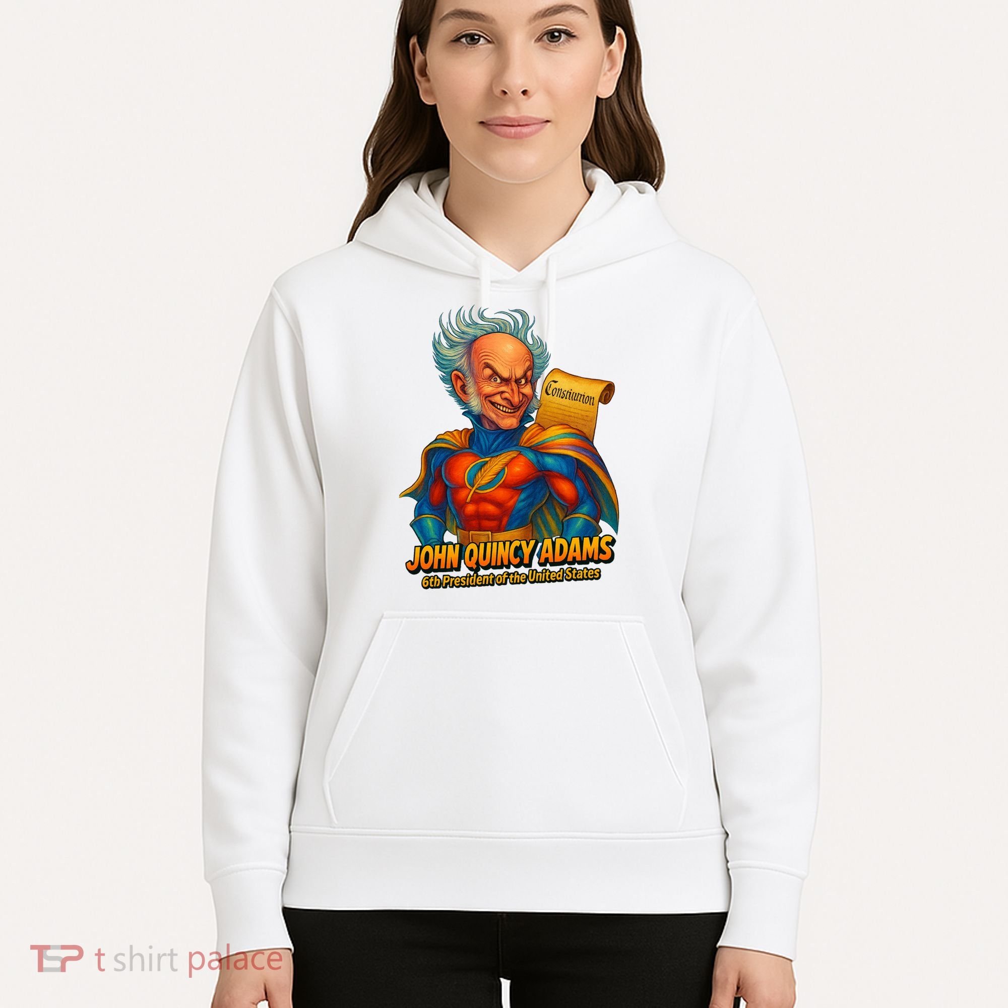 The Presidential Chronicles John Quincy Adams Hoodie