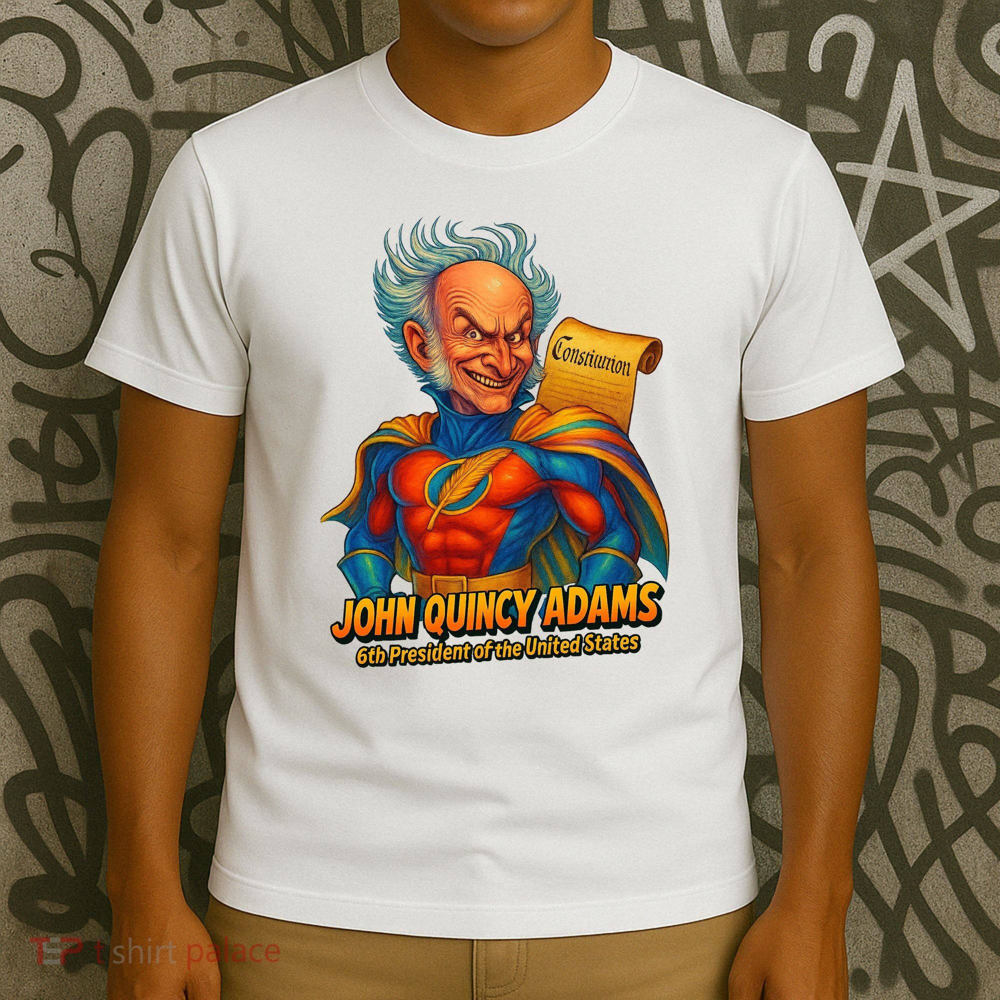 The Presidential Chronicles John Quincy Adams T-Shirt