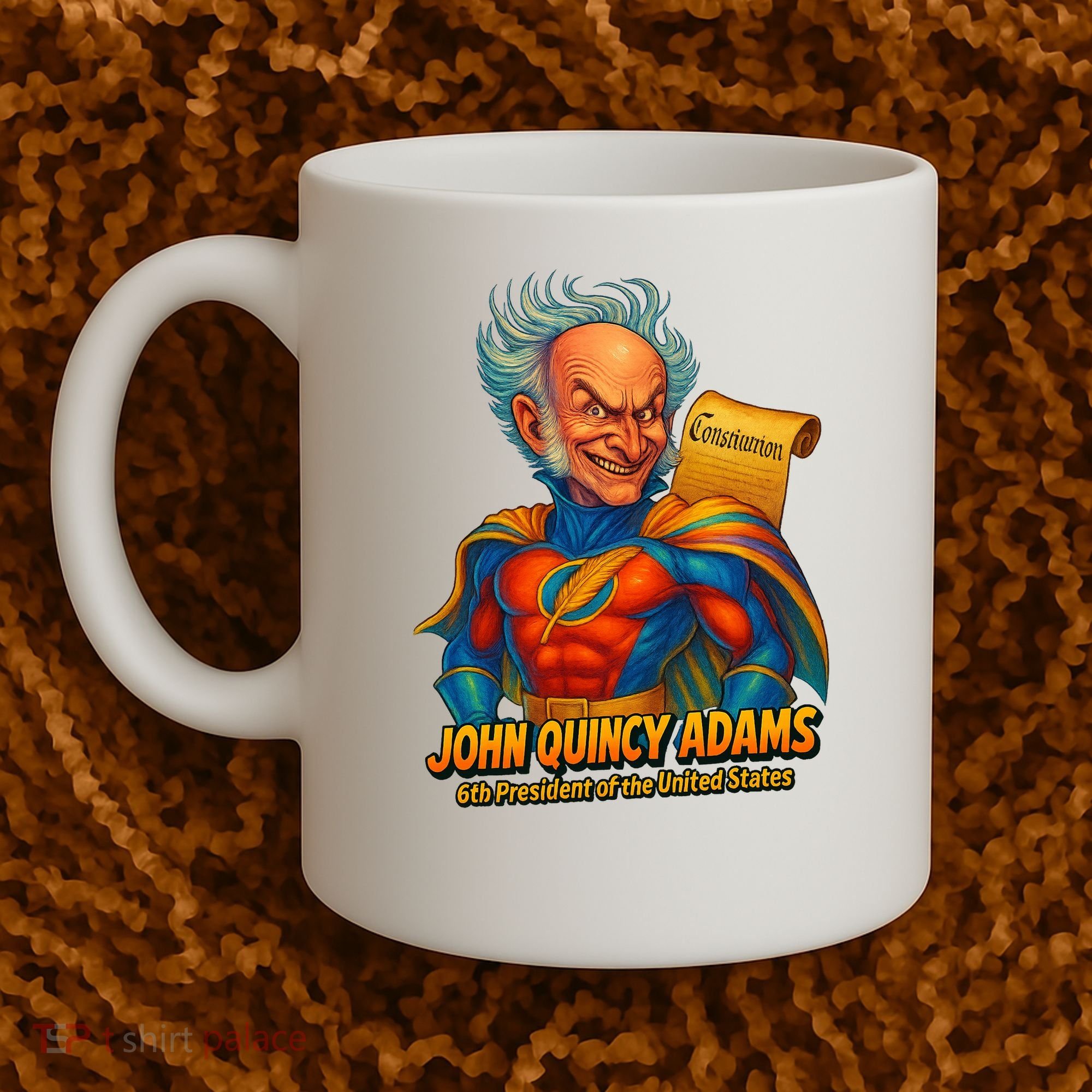 The Presidential Chronicles John Quincy Adams Coffee Mug