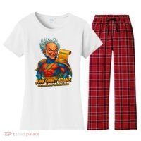 The Presidential Chronicles John Quincy Adams Women's Flannel Pajama Set thumb 0