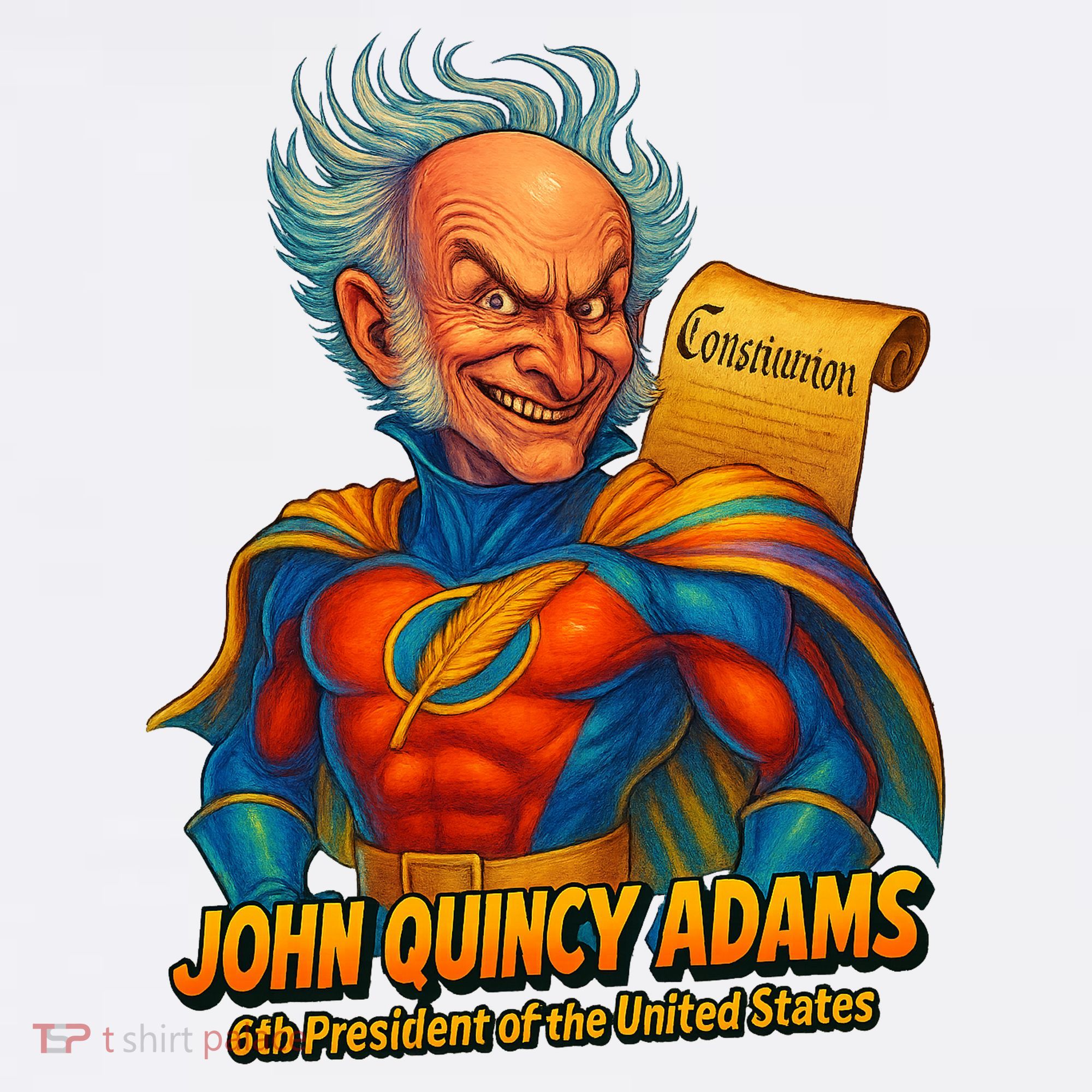The Presidential Chronicles John Quincy Adams Women's Hoodie