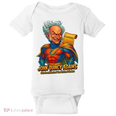 The Presidential Chronicles John Quincy Adams Baby Bodysuit