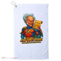 The Presidential Chronicles John Quincy Adams Golf Towel thumb 0