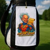The Presidential Chronicles John Quincy Adams Golf Towel thumb 2
