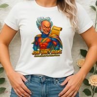 The Presidential Chronicles John Quincy Adams Women's T-Shirt thumb 2