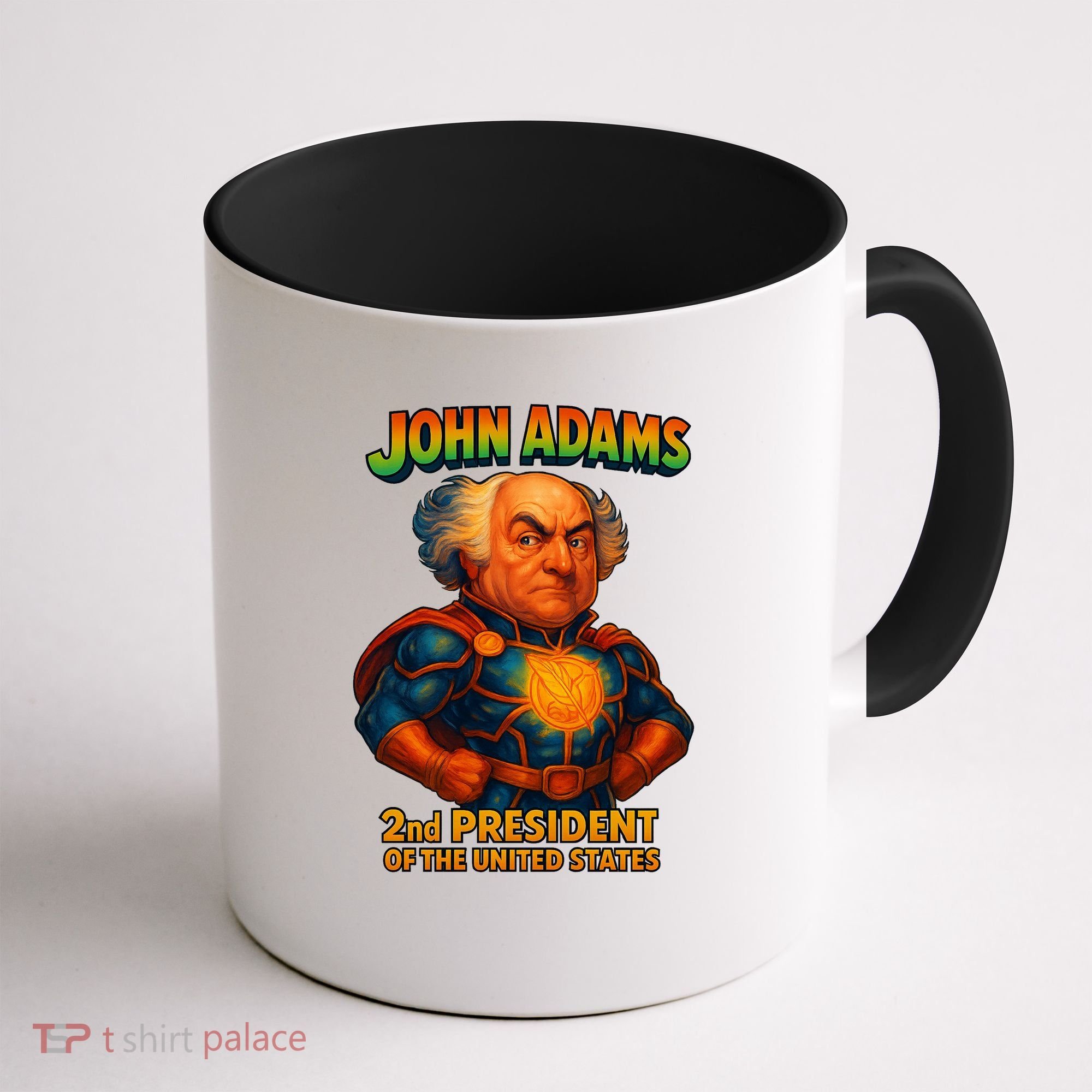 The Presidential Chronicles John Adams Coffee Mug